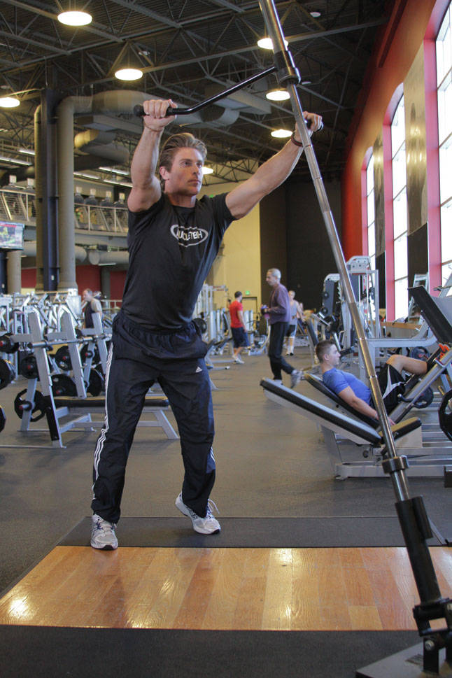 Landmine Press - Finish position