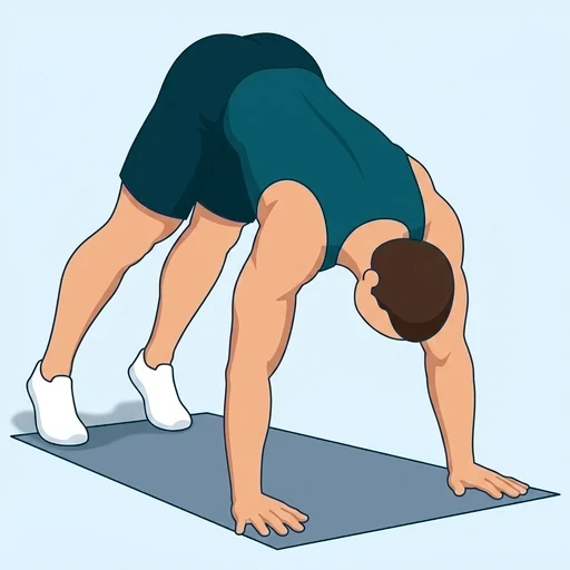 Pike Push-Ups - Start position