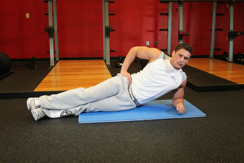 Side Plank - Start position