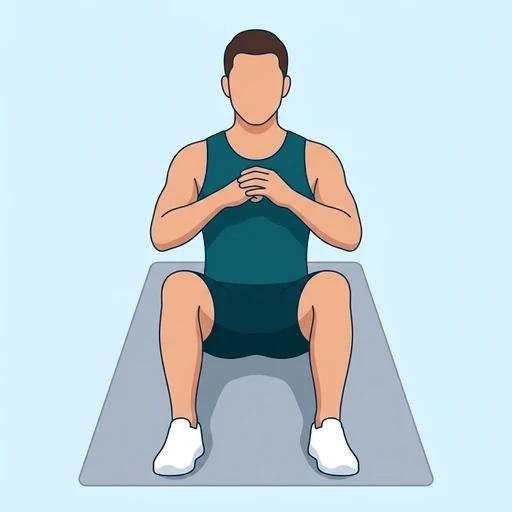 Russian Twist - Start position