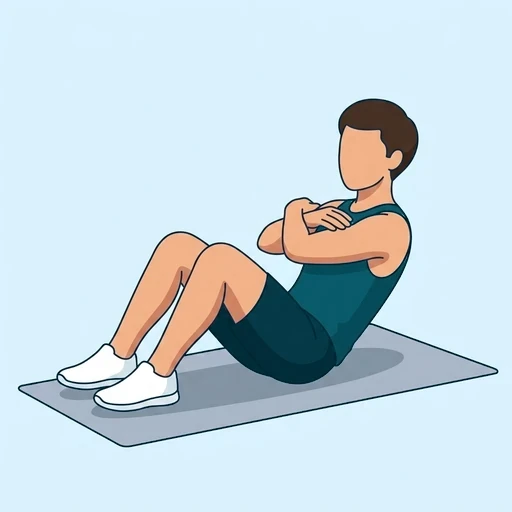 Sit-Ups - Finish position
