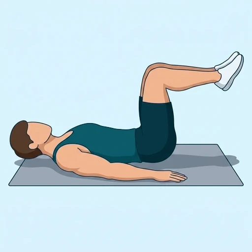 Reverse Crunches - Start position