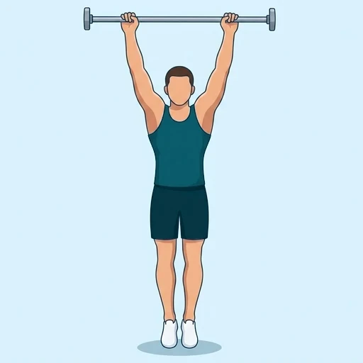 Toes to Bar - Start position