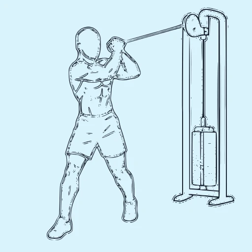 Cable Woodchop - Start position