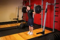 Barbell Lunges