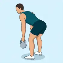 Kettlebell Rear Delt Row