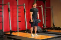 Dumbbell Stiff-Leg Deadlift