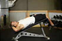 Decline Oblique Crunch
