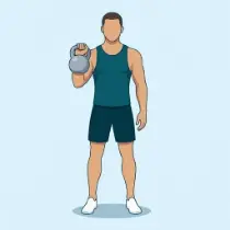 One-Arm Kettlebell Press